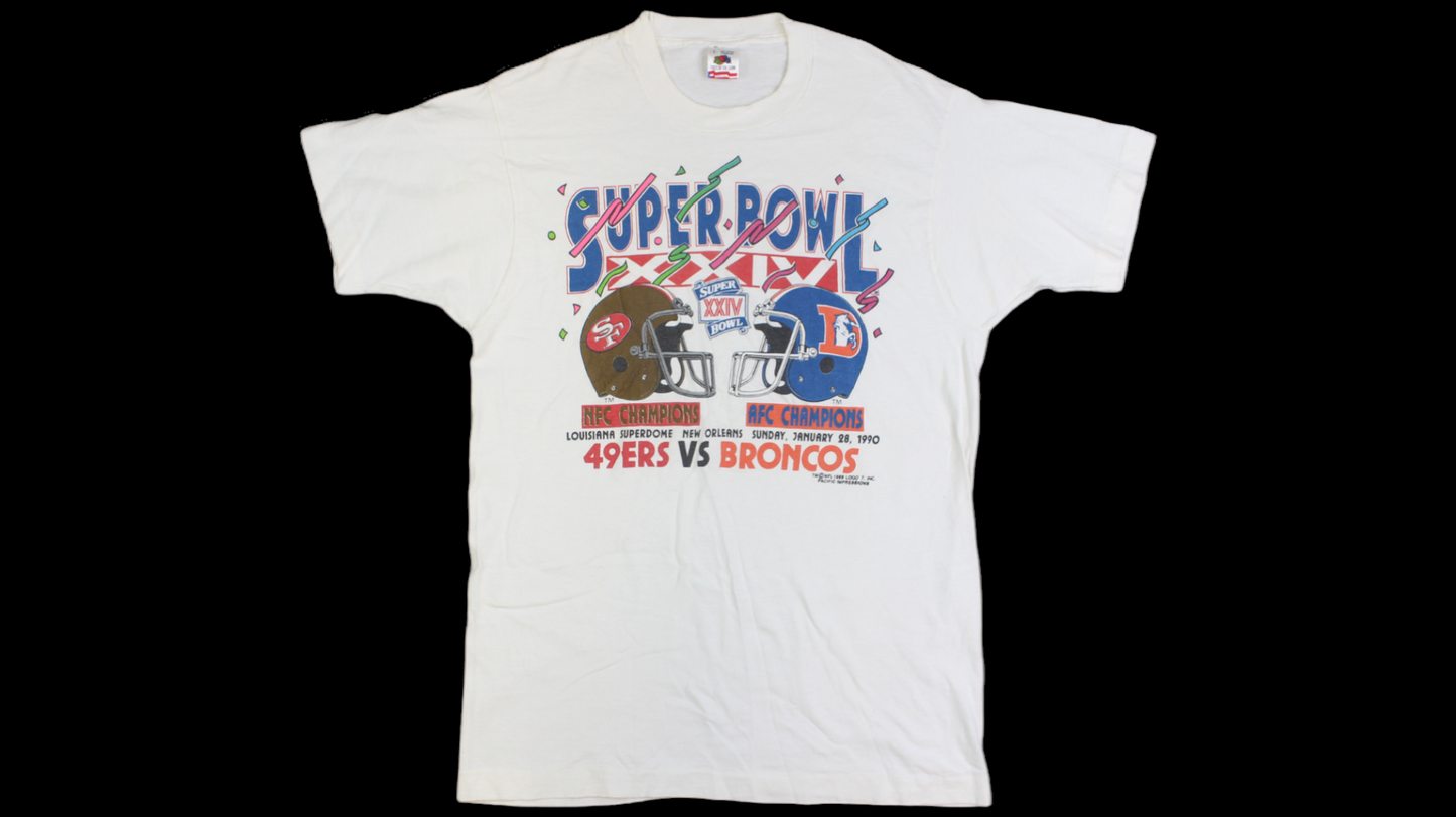 1990's Super Bowl shirt