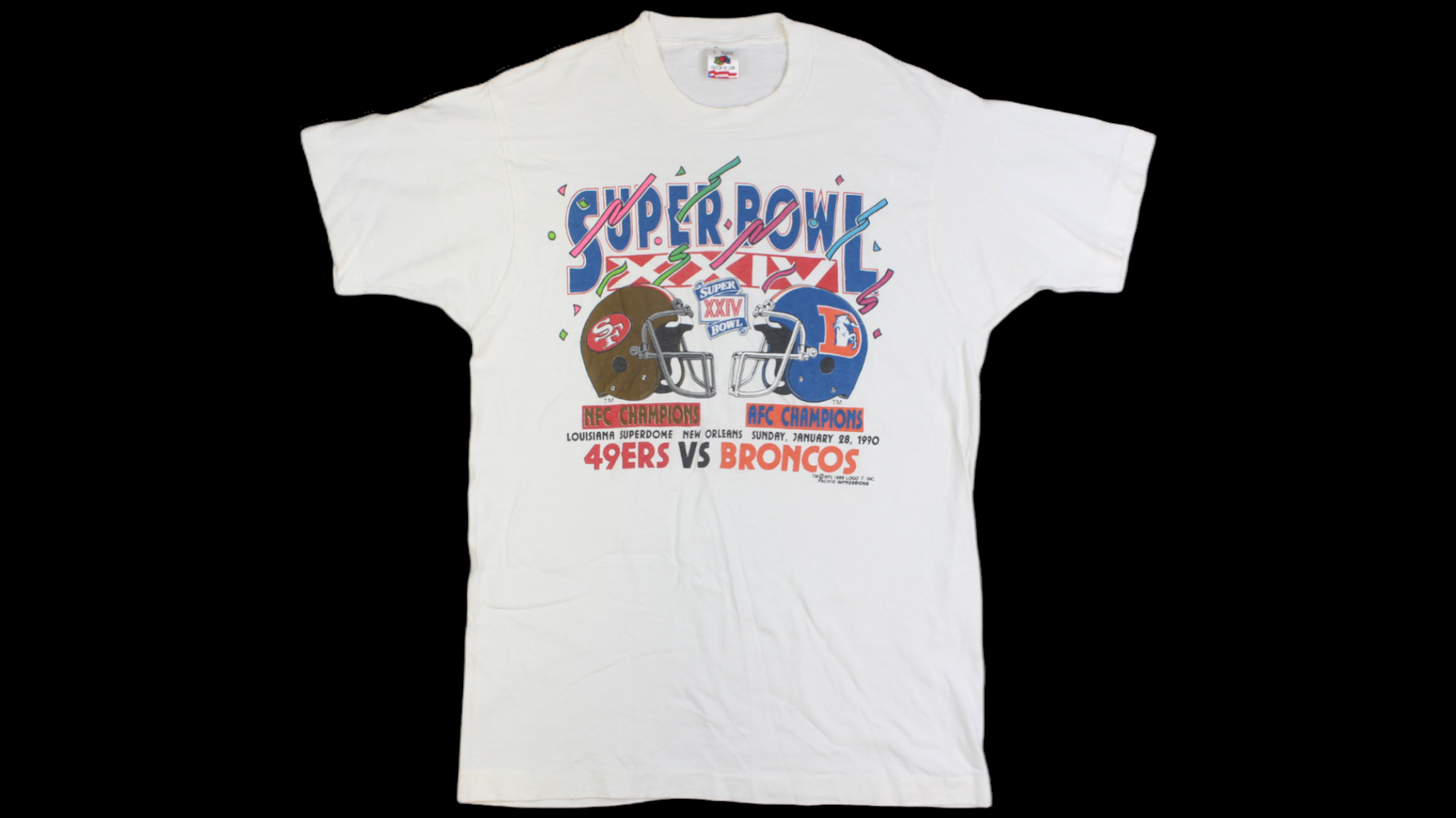 1990's Super Bowl shirt