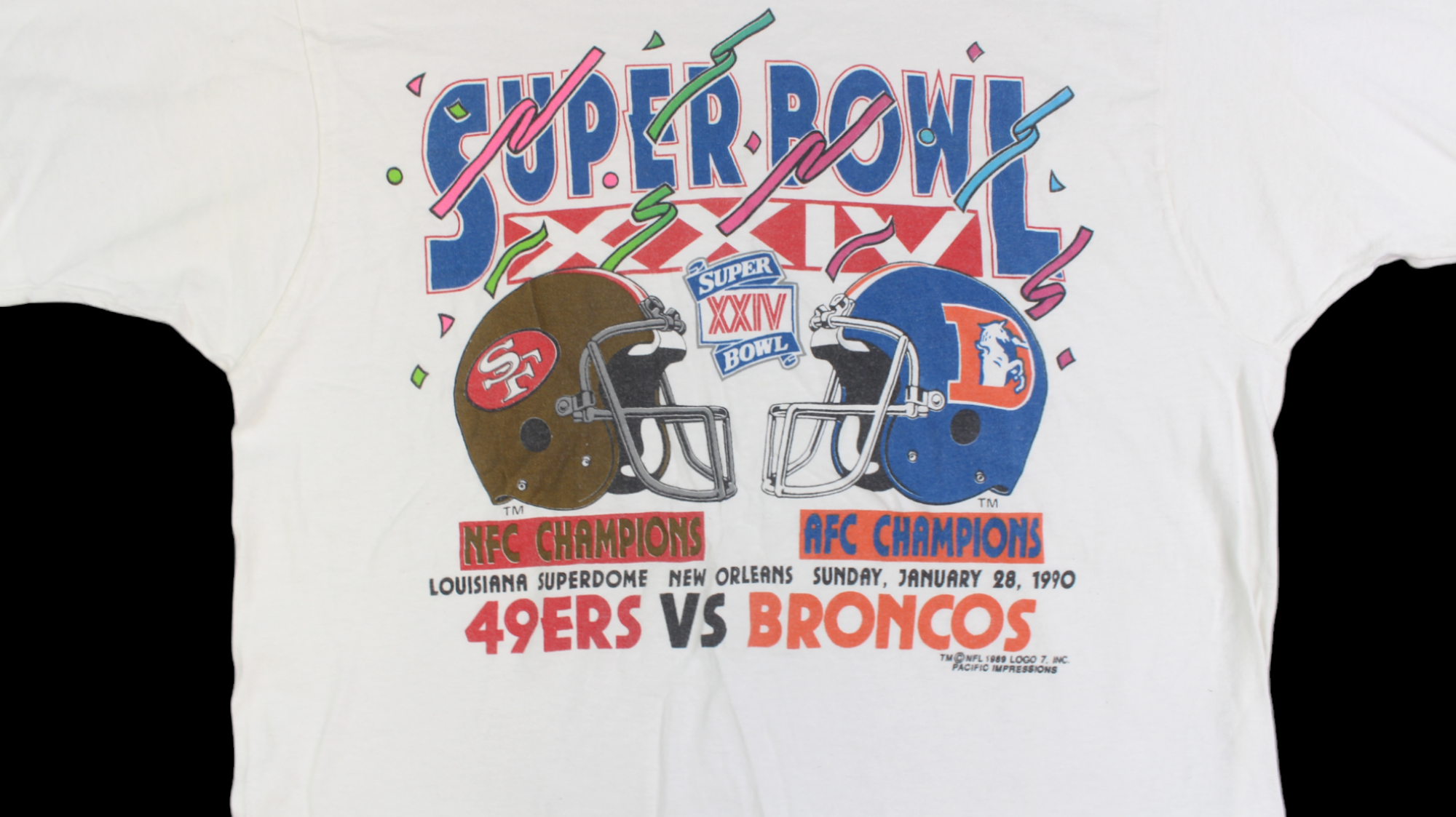 1990's Super Bowl shirt