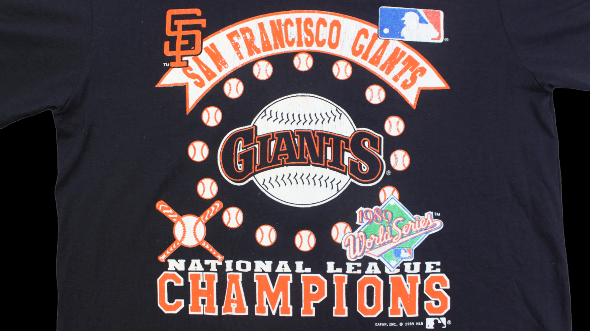 1989 San Francisco Giants World Series Champions shirt