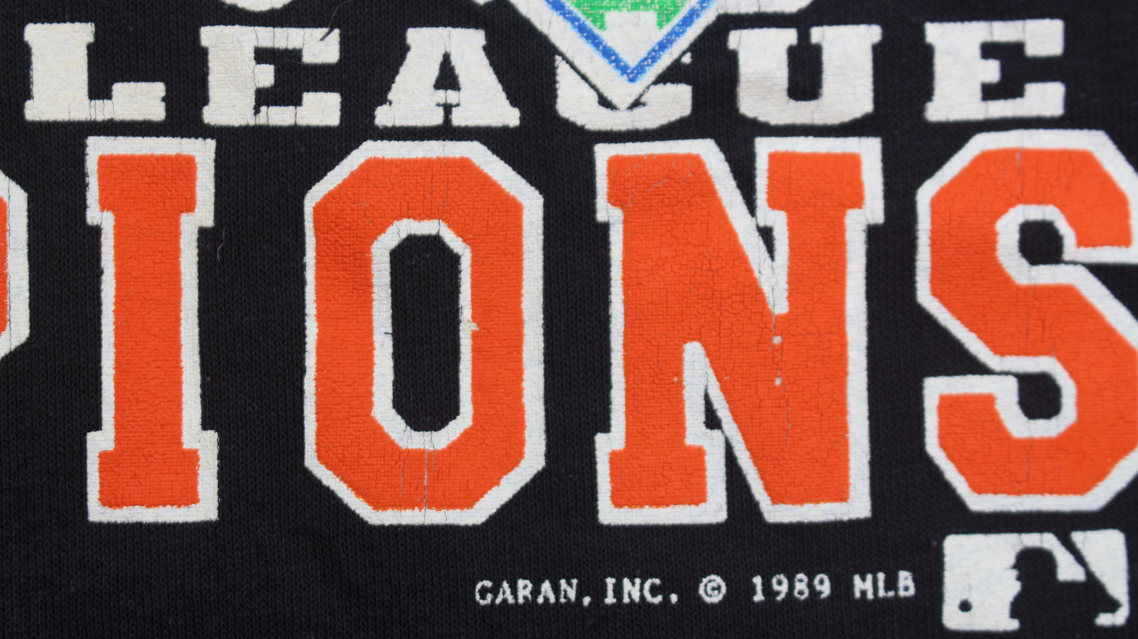 1989 San Francisco Giants World Series Champions shirt