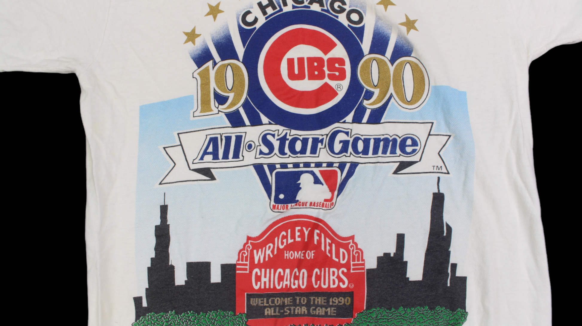 Vintage Chicago Cubs 1990 All Star Game Shirt Size Medium