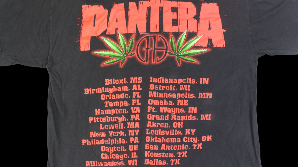 2000's Pantera Tour shirt