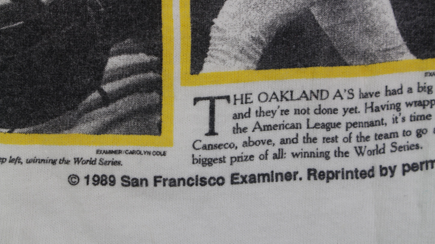 1989 Oakland Athletic's shirt