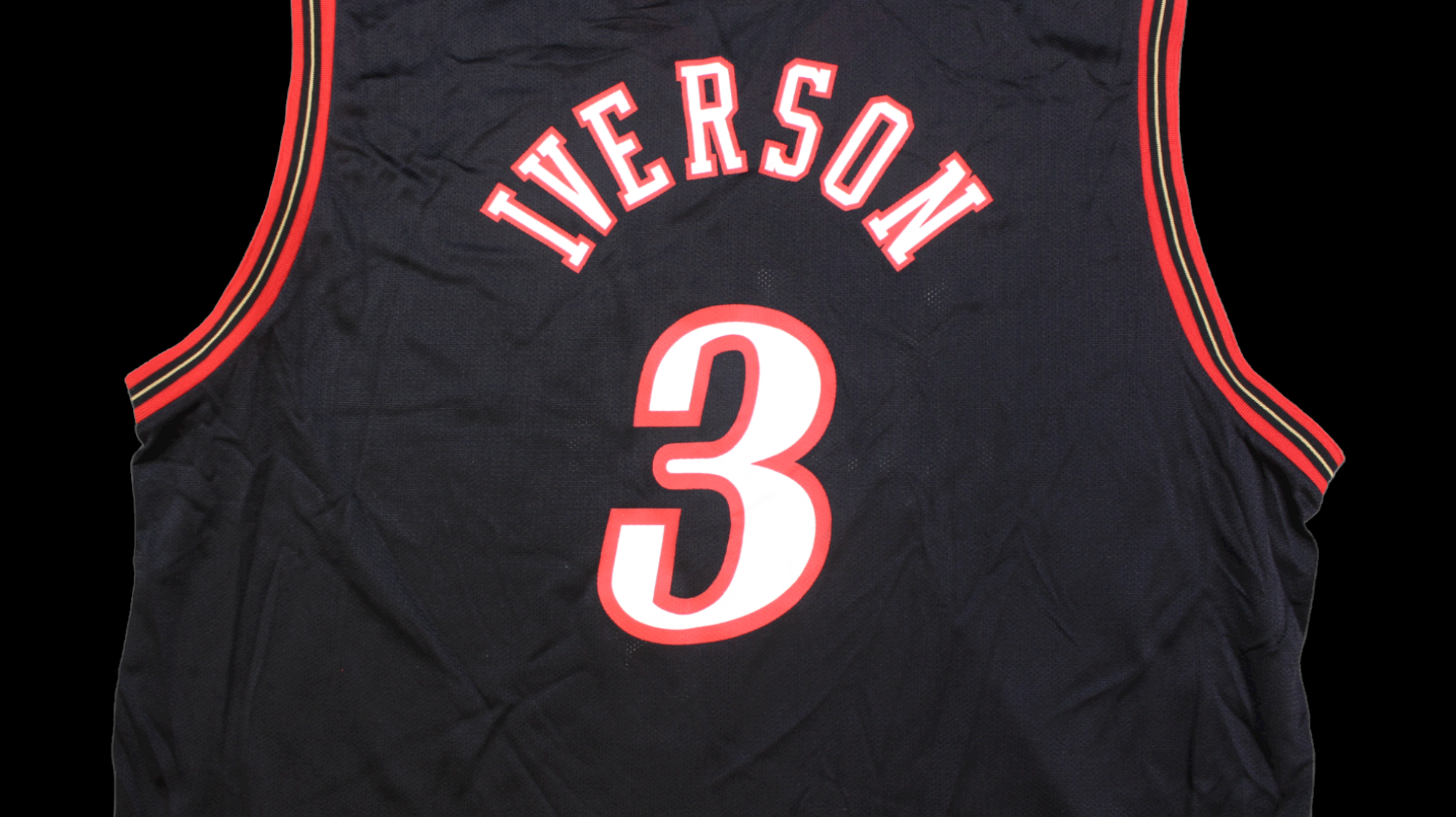90's Allen Iverson Sixers Champion jersey