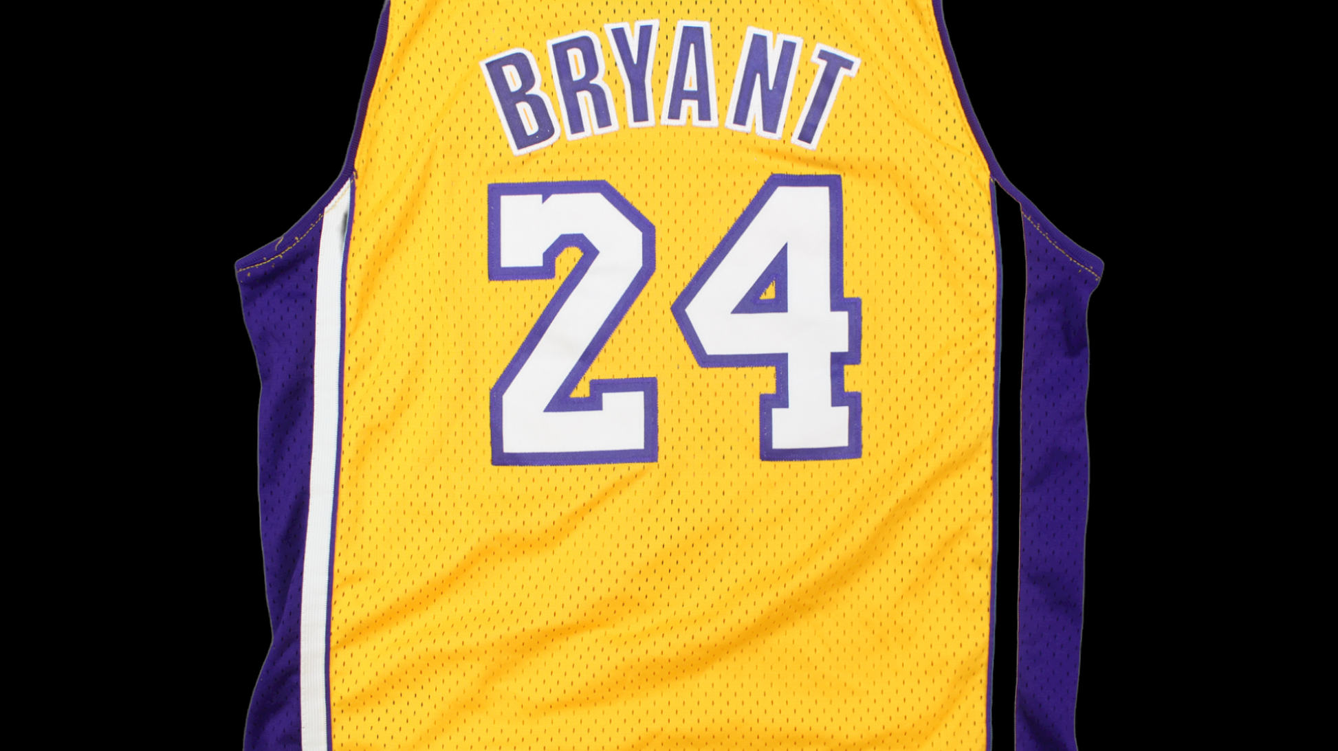 Adidas Basketball Jersey Lakers Kobe Bryant Purple Yellow