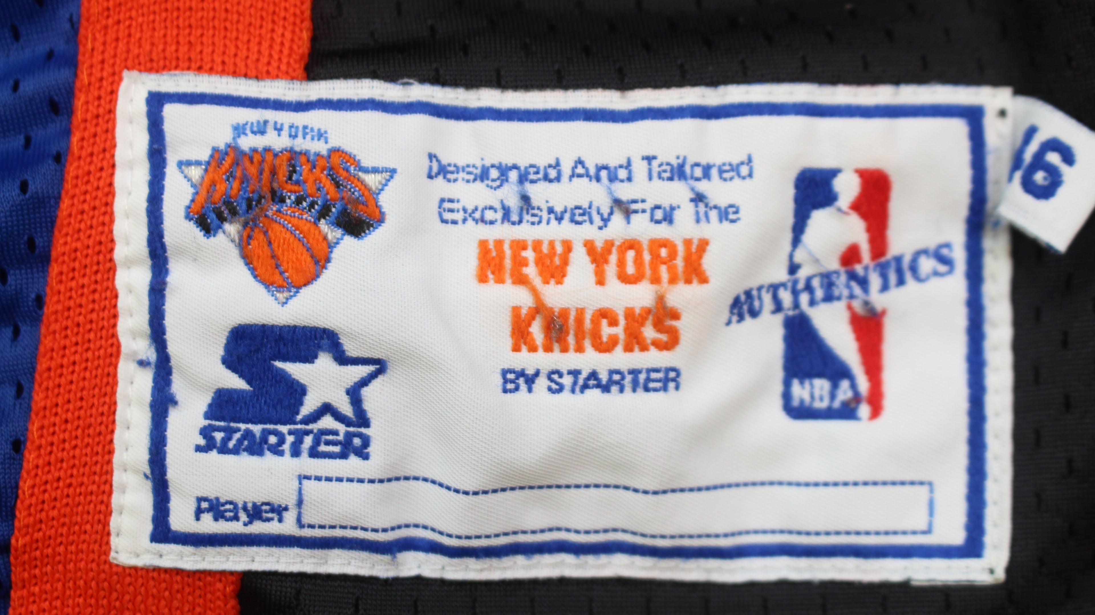 John Starks New York Clippers Starter jersey