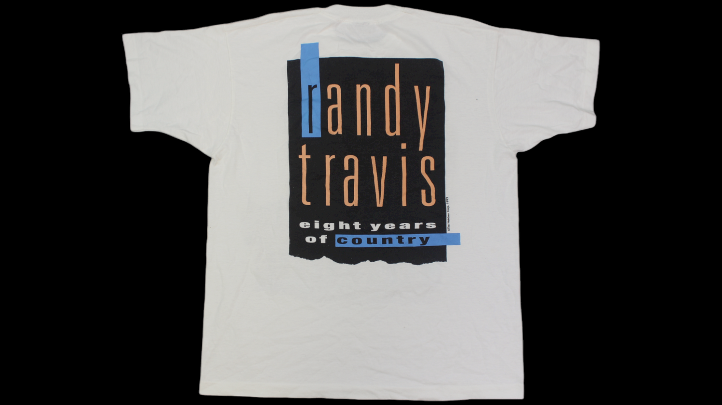 1992 Randy Travis Greatest Hits Tour shirt