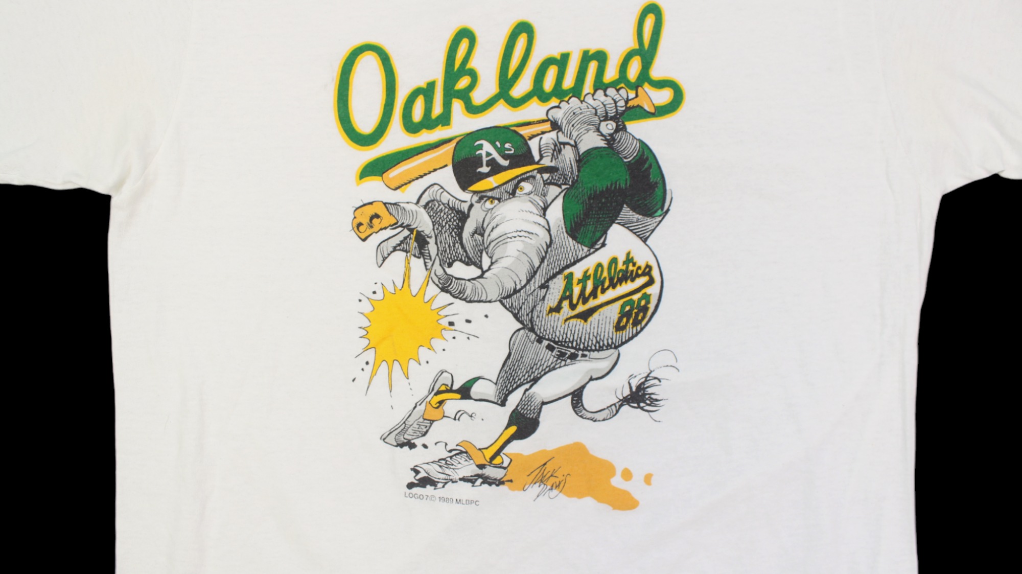 1989 Oakland Athletics shirt