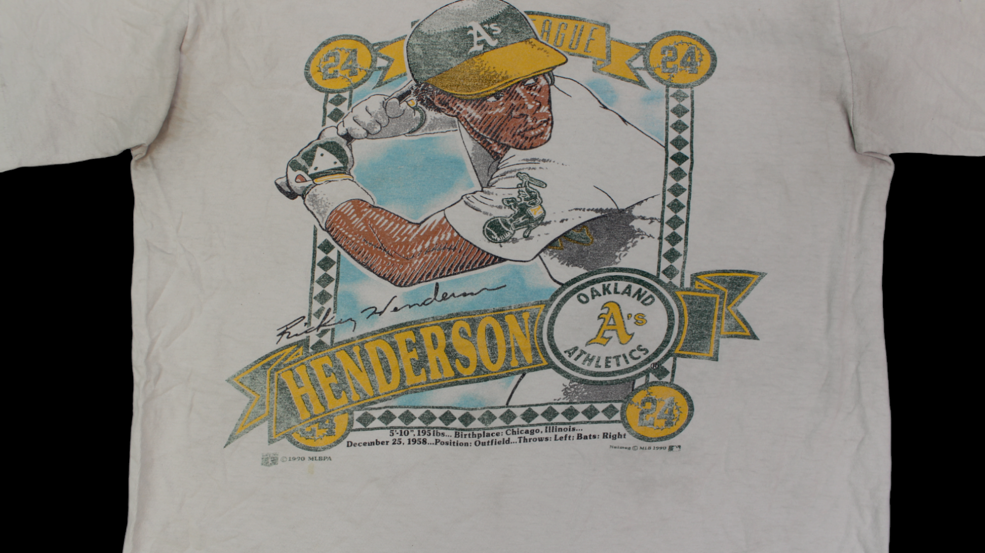 1990 Oakland Athletics shirt