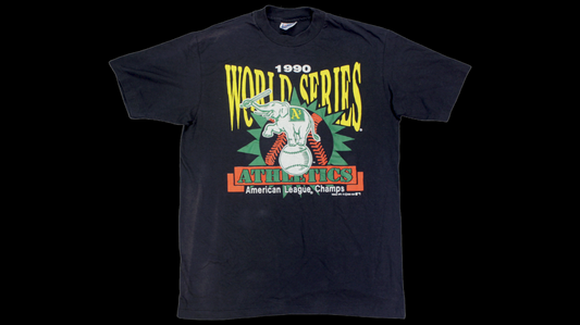 1990 Oakland Athletics World Series Champs shirt