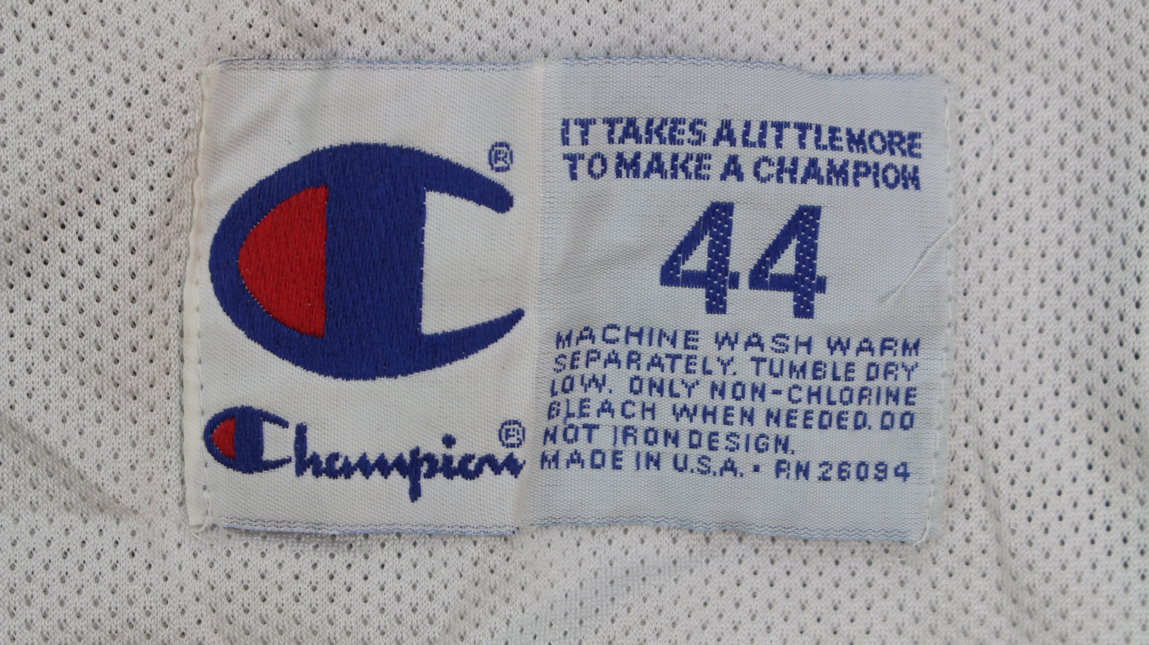 Michael Jordan Chicago Bulls Champion jersey