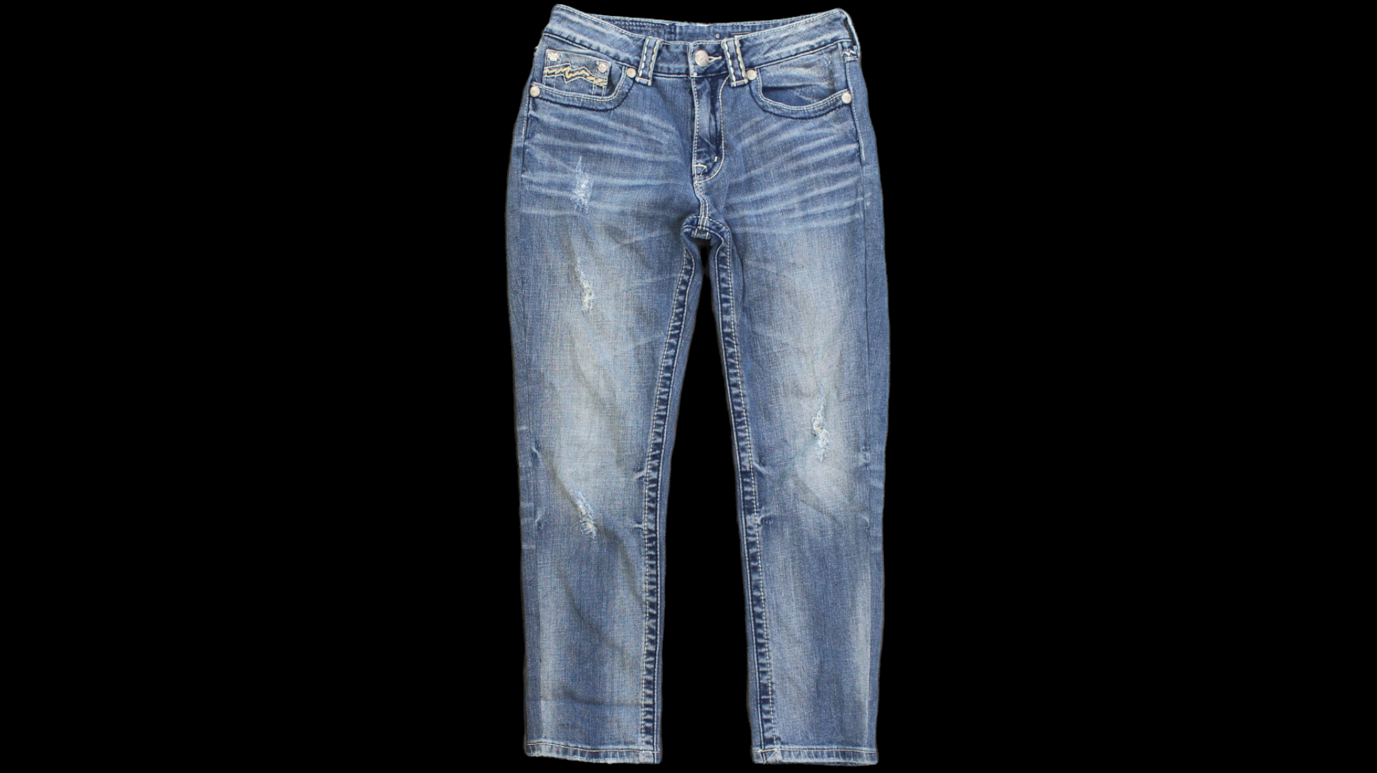 Miss Me Boyfriend Capri jeans