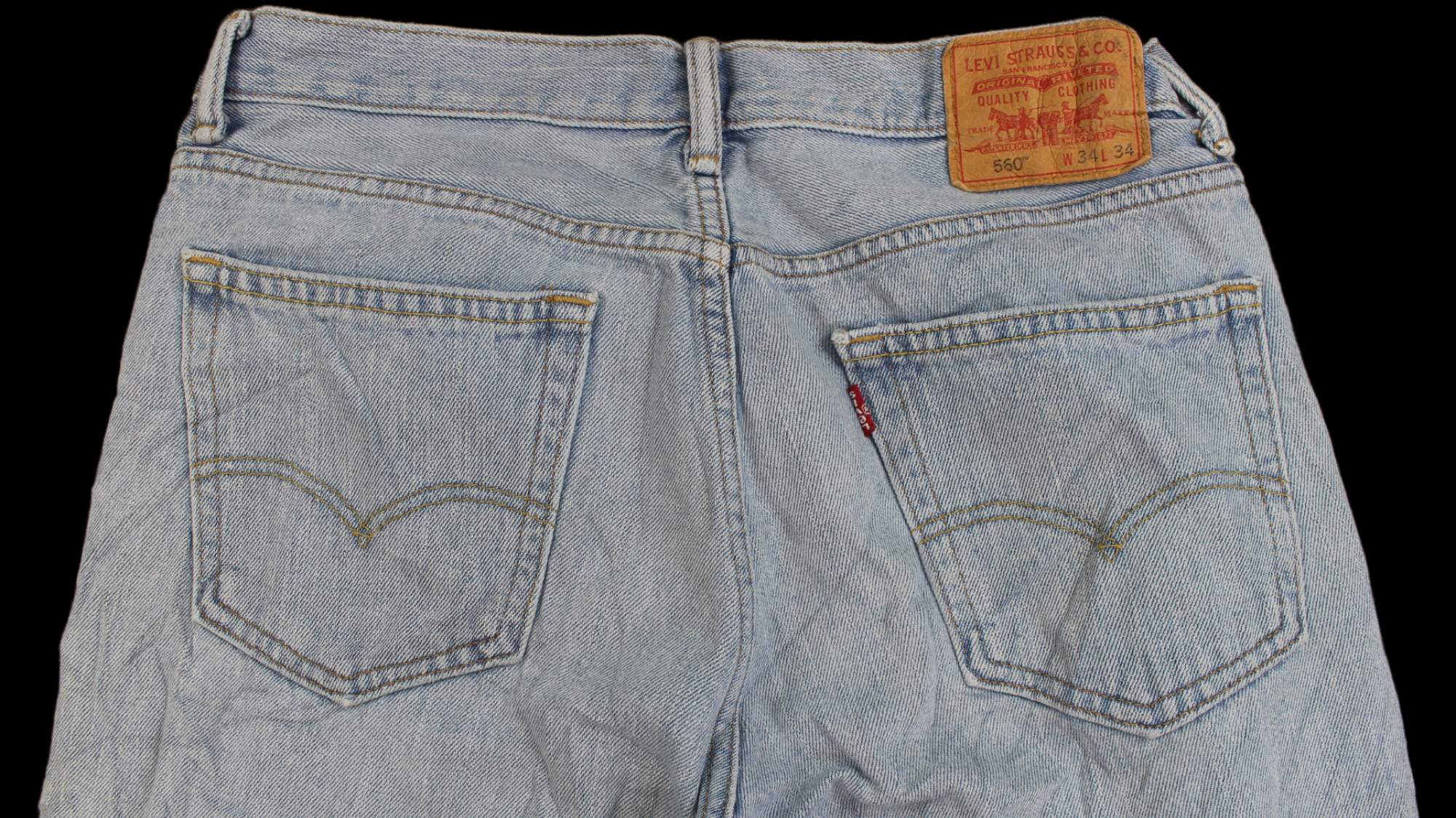 560 Levi's Denim jeans