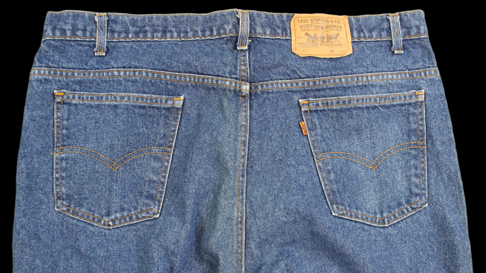 517 Levi's Orange Tab jeans