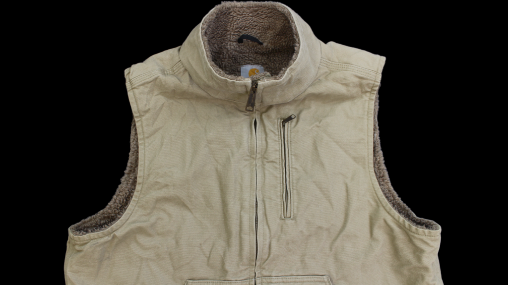 90's Carhartt Fleece Lined vest
