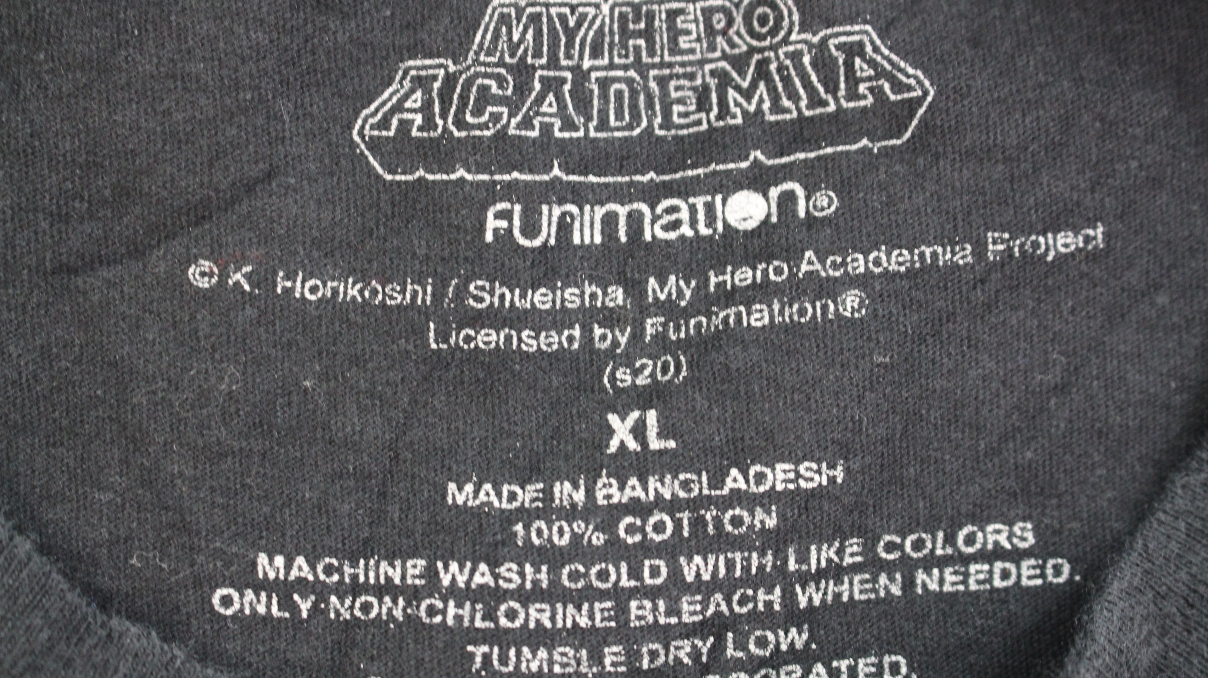 My Hero Academia shirt