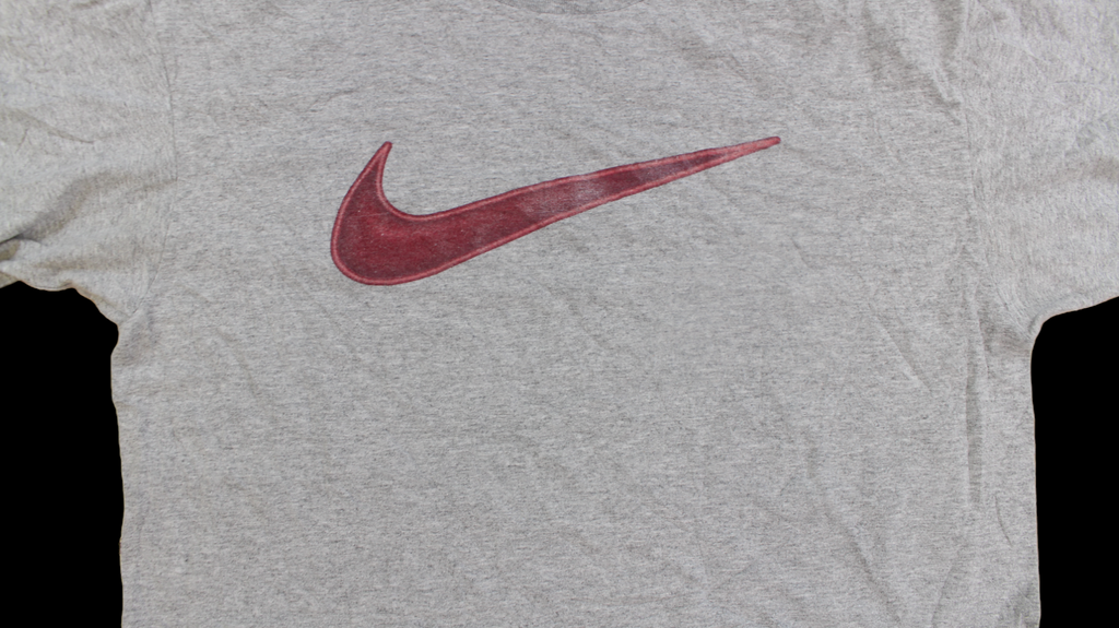 90's Nike Red Swoosh shirt