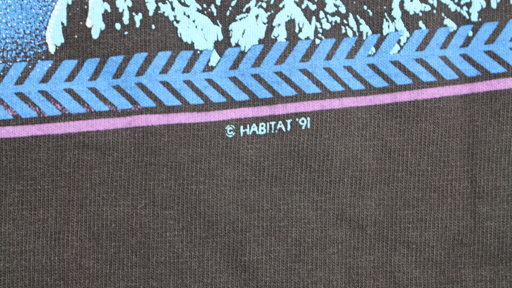 Crested Butte wrap around print long sleeve shirt