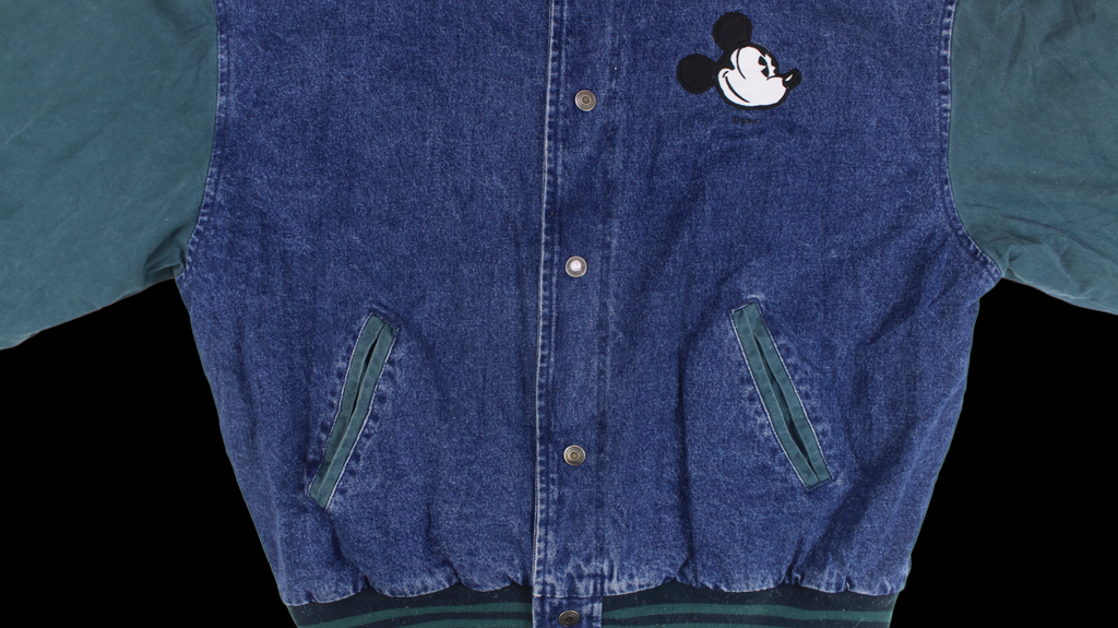 90's Mickey Mouse denim jacket