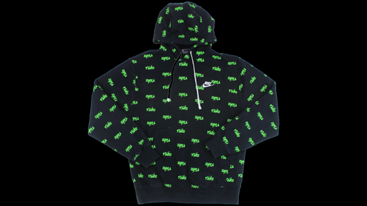 Nike Green & Black hoodie