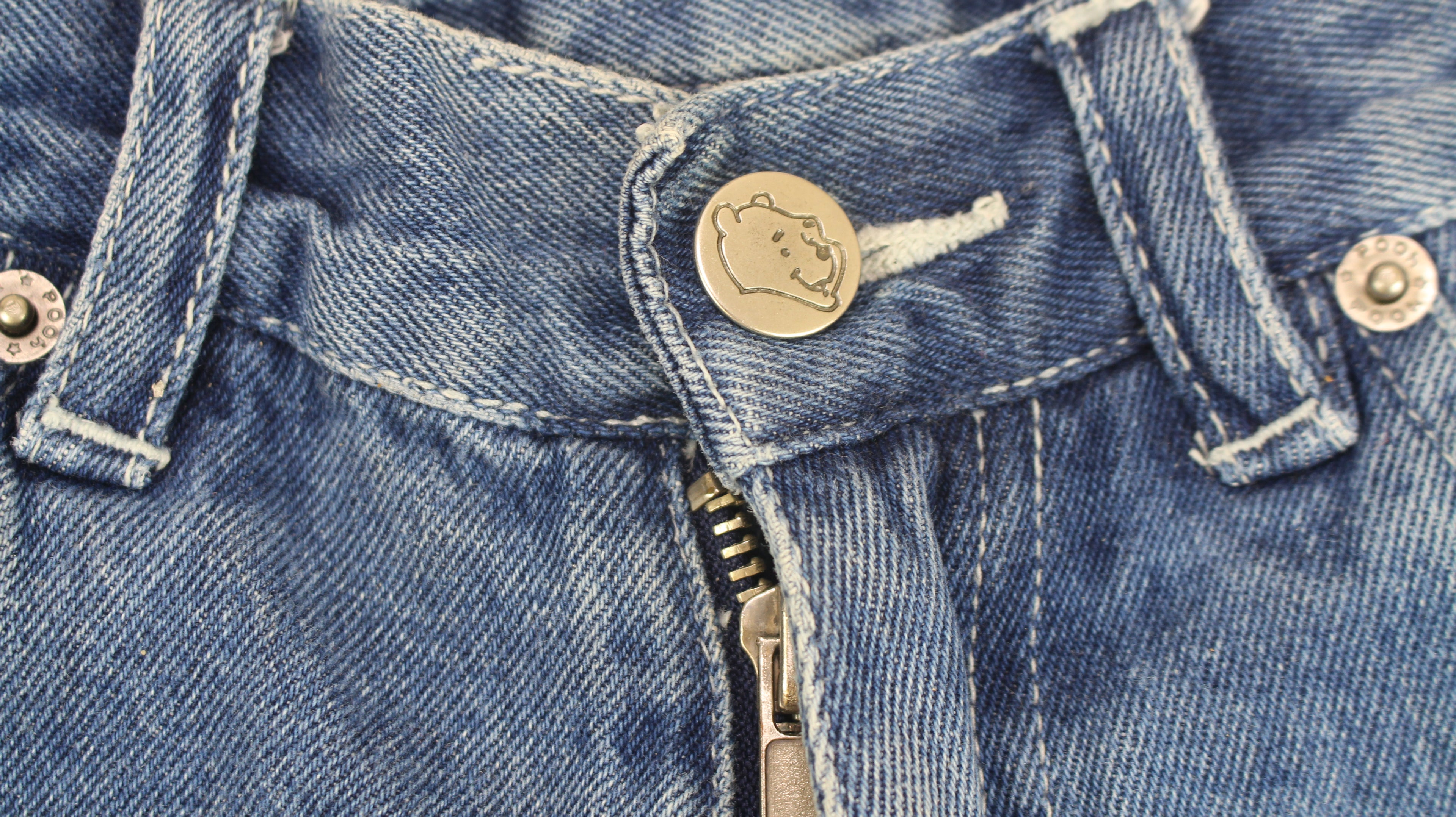 Y2K Winnie The Pooh shorts