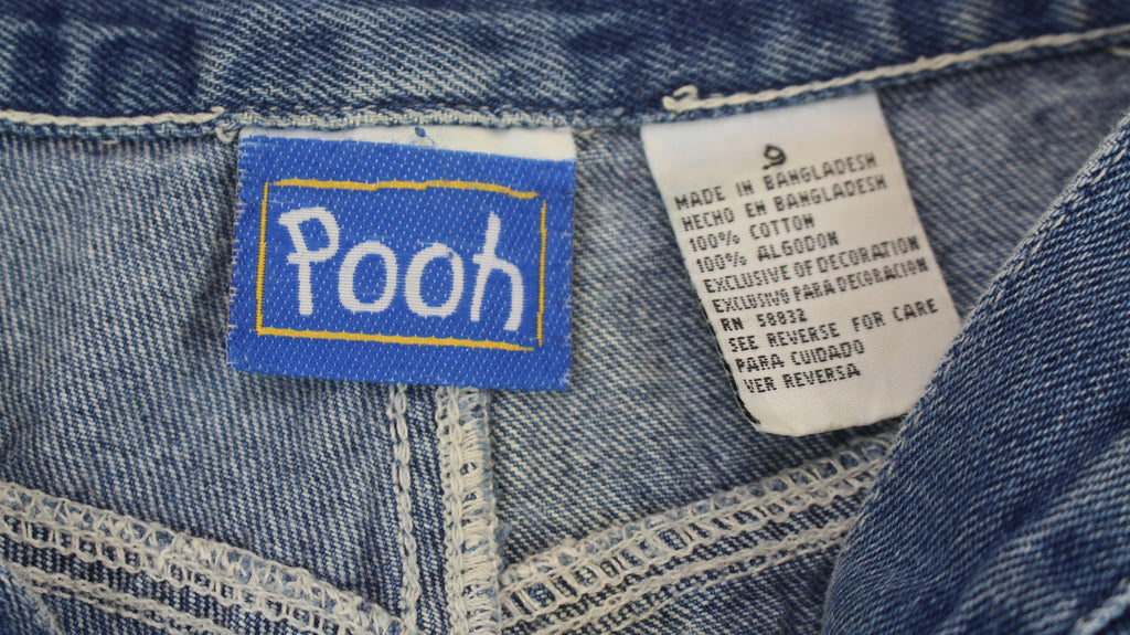 Y2K Winnie The Pooh shorts