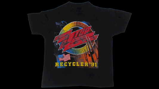 1991 ZZTop Recycler Tour shirt