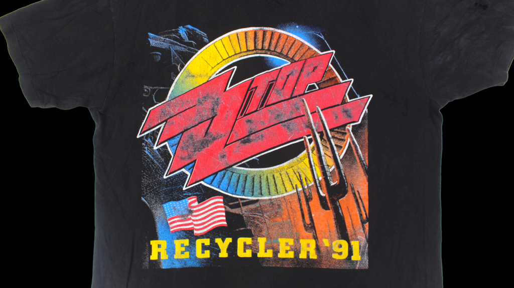 1991 ZZTop Recycler Tour shirt