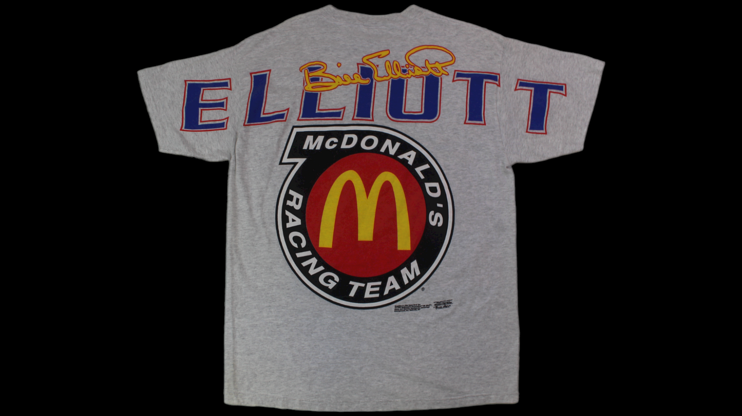 90's Bill Elliott Mcdonalds #94 NASCAR shirt