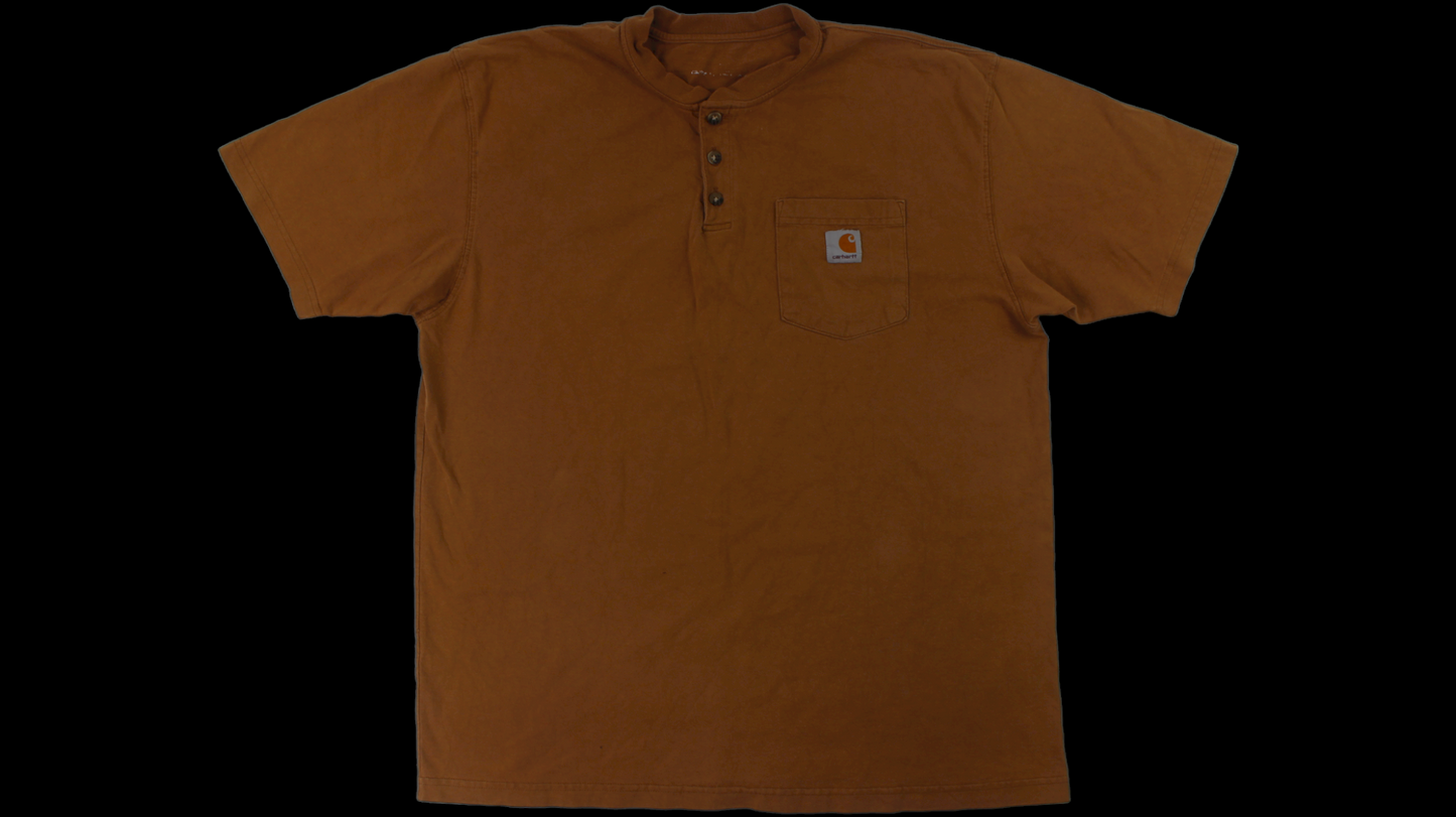 Brown Carhartt shirt