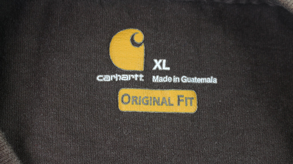 Dark Brown Carhartt shirt