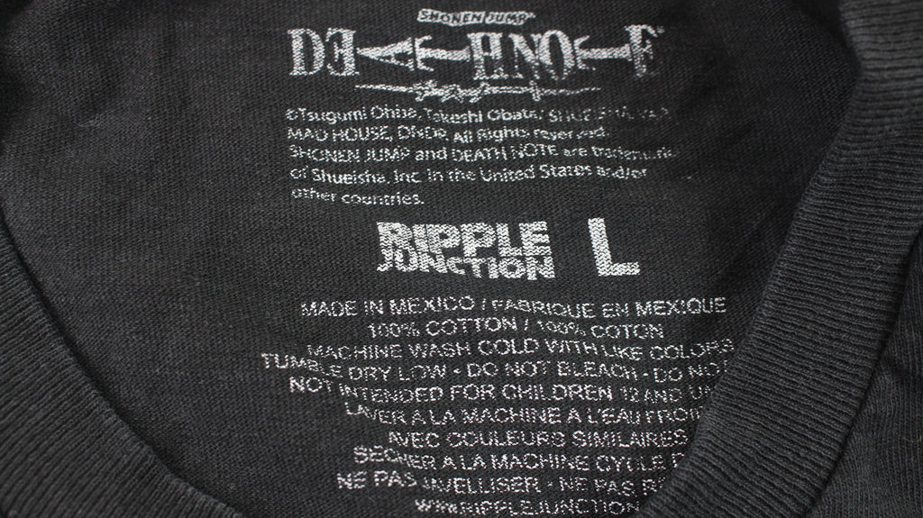Death Note Ripple Junction shirt