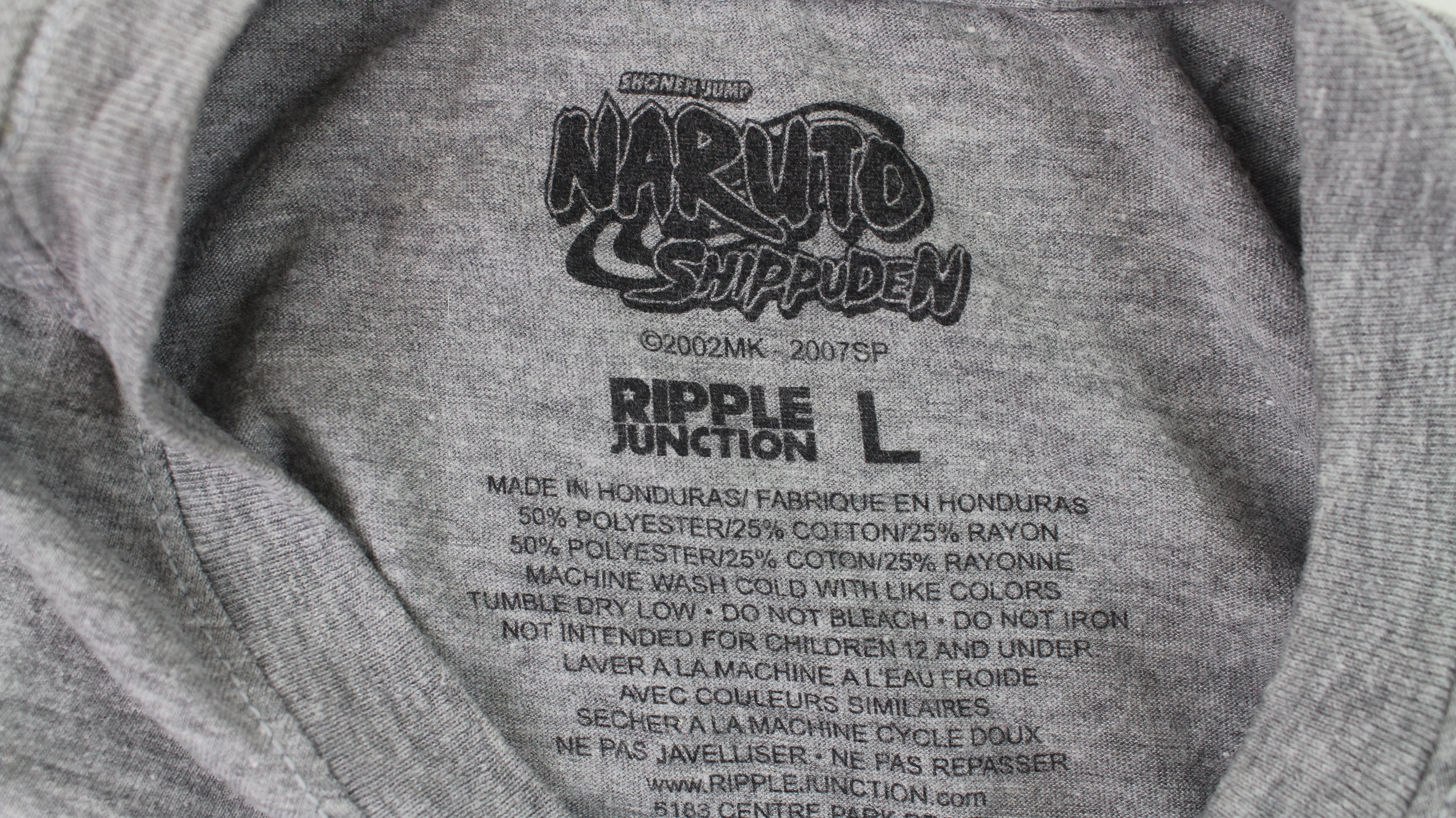 Narturo Shippuden Kakashi Hatake shirt