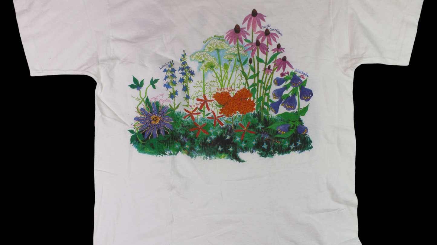 90's Flower shirt
