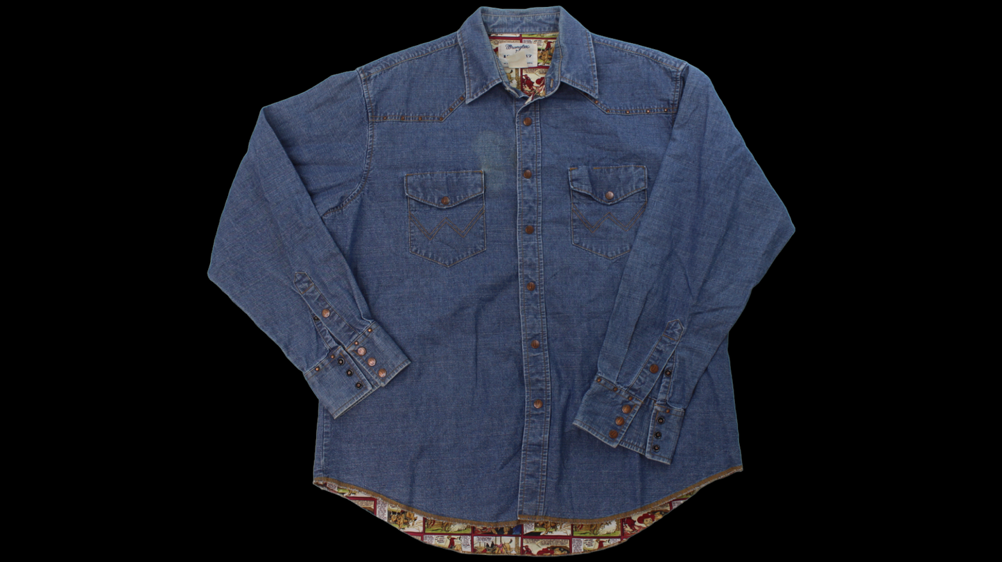 90's Denim Wrangler shirt