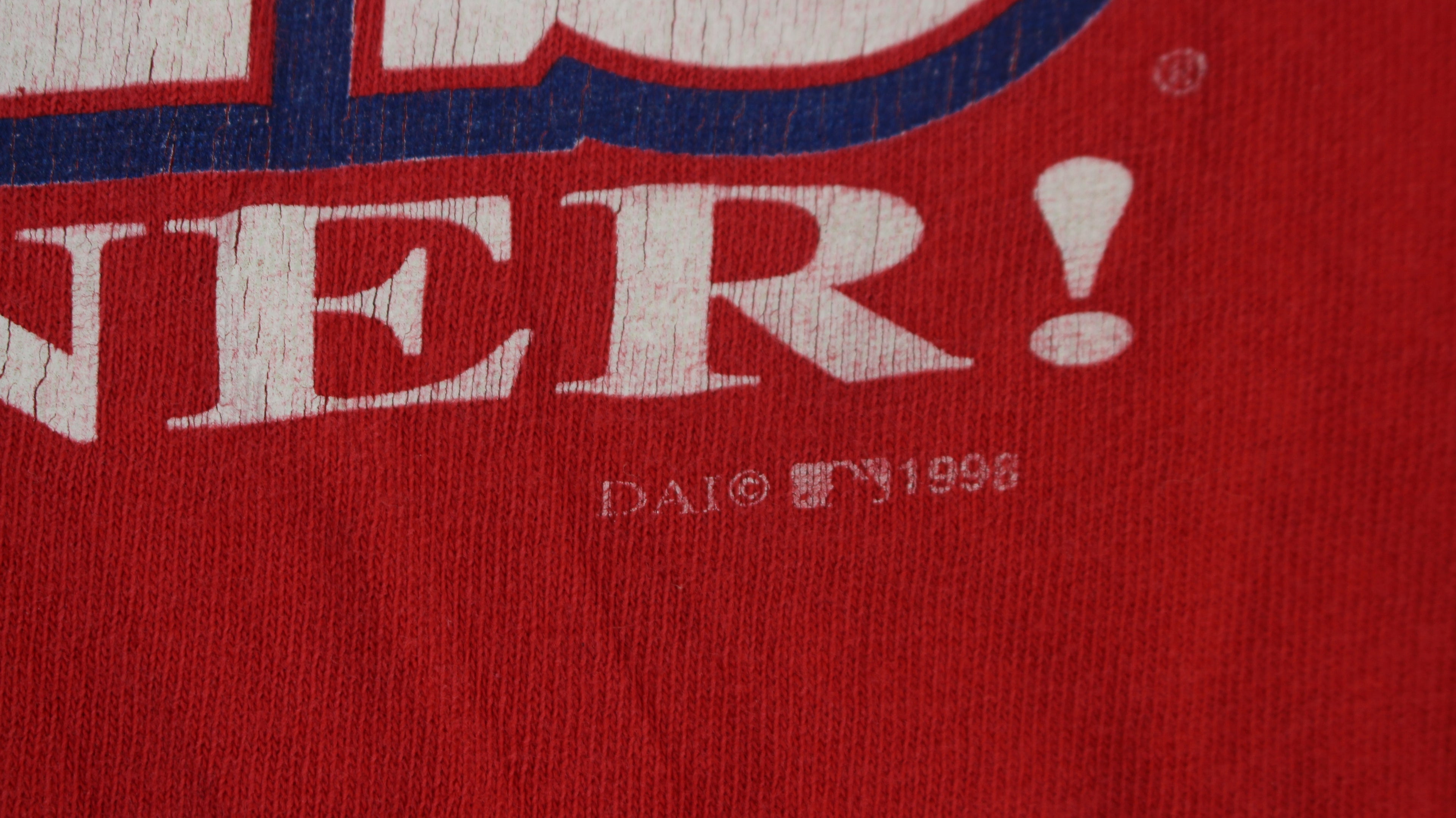 1996 Cleveland Indians shirt