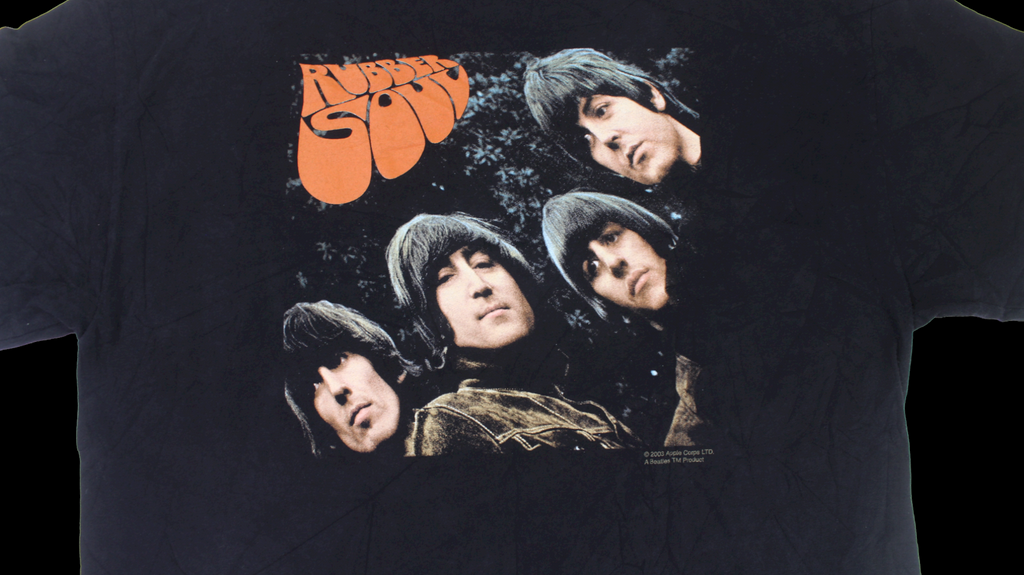 2003 Rubber Soul The Beatles shirt