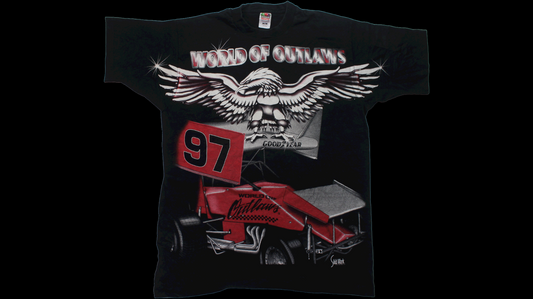 1997 World Of Outlaws shirt