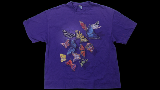 90's Butterfly nature shirt