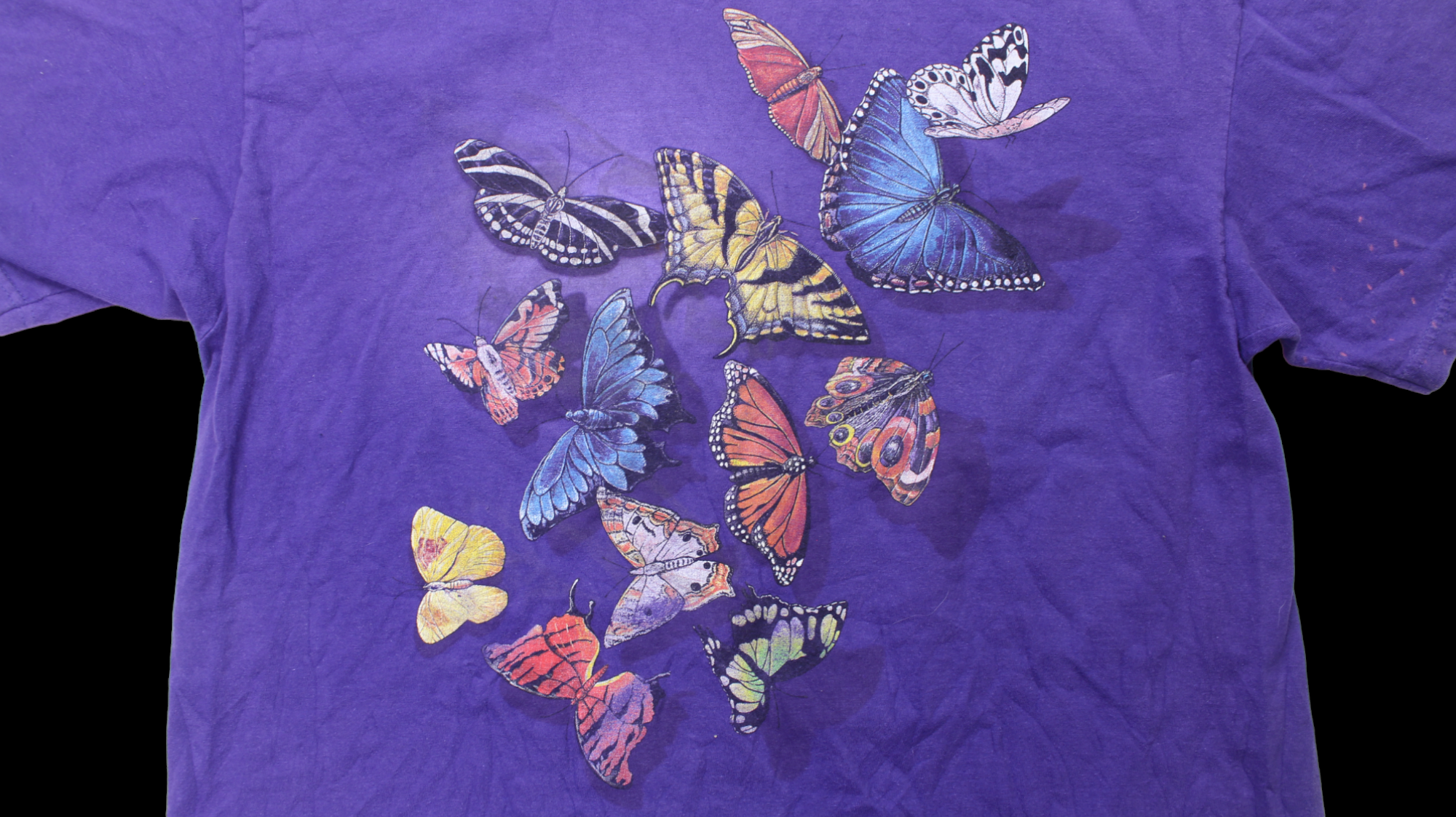 90's Butterfly nature shirt