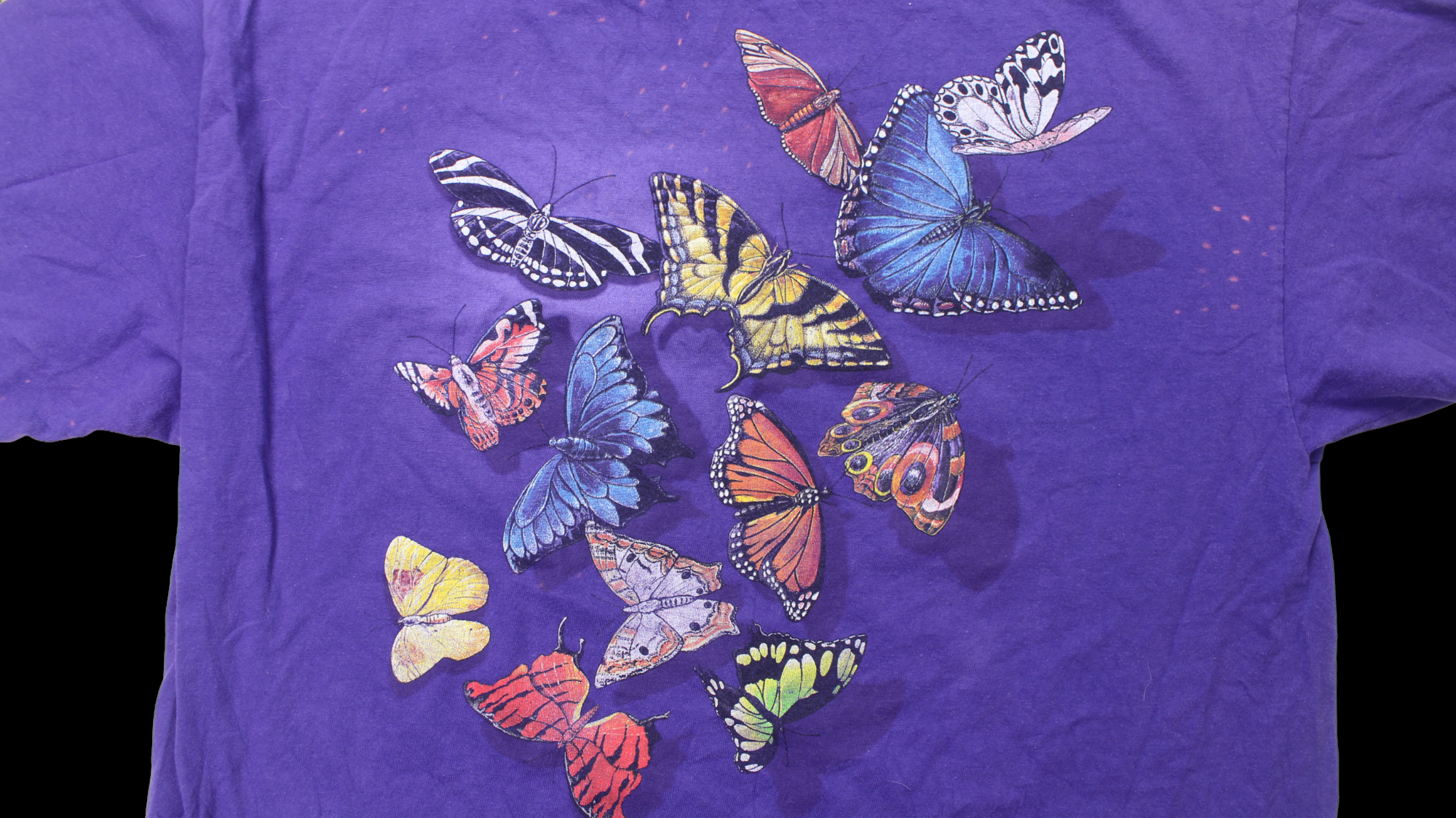 90's Butterfly nature shirt