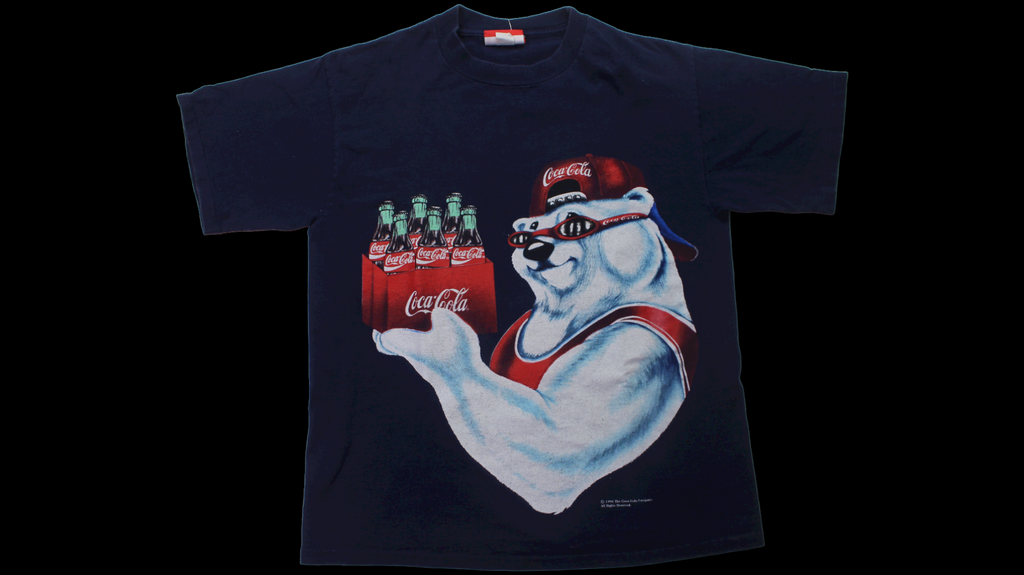 1996 Coca Cola Polar Bear shirt