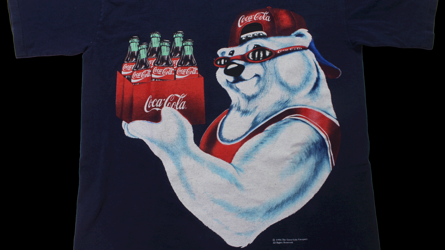 1996 Coca Cola Polar Bear shirt