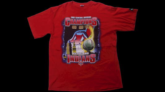 1997 Cleveland Indians Central Division Champs shirt