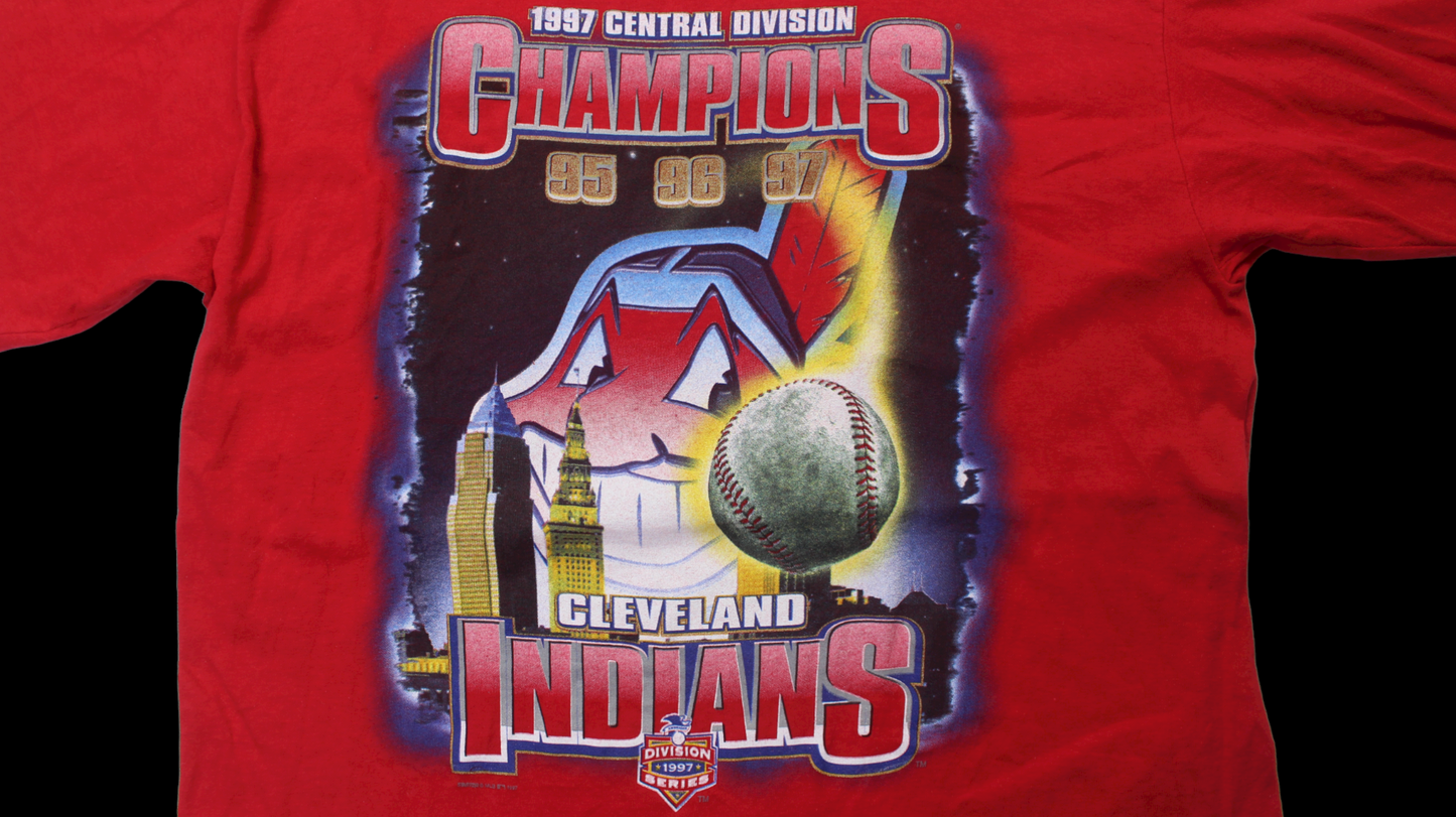1997 Cleveland Indians Central Division Champs shirt