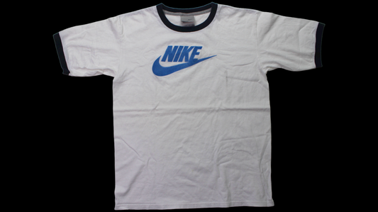 Y2K Nike Blue Swoosh shirt