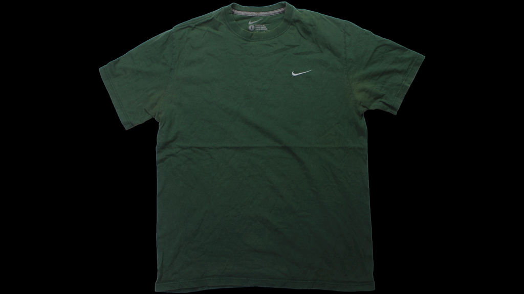 Green Nike shirt