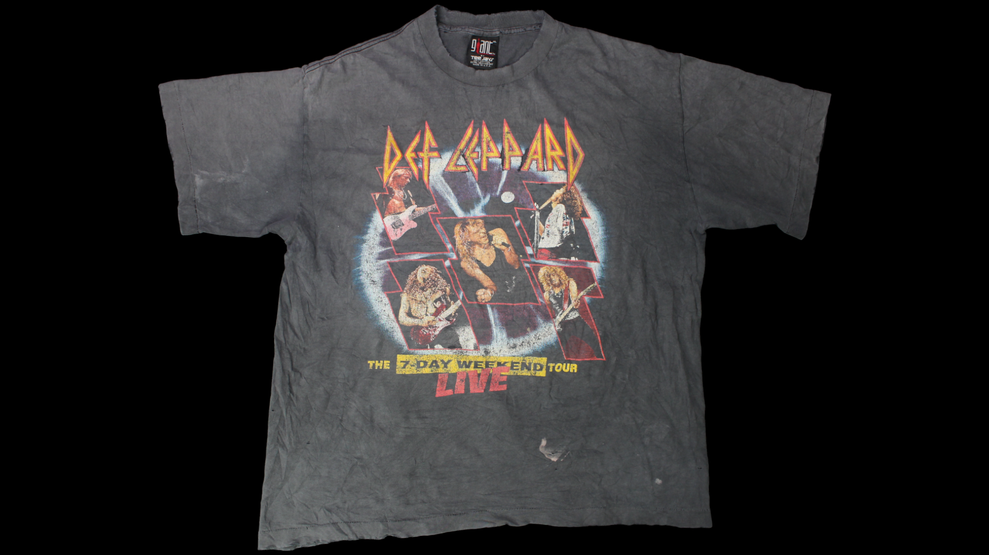 Def Leppard 7-Day Weekend tour shirt