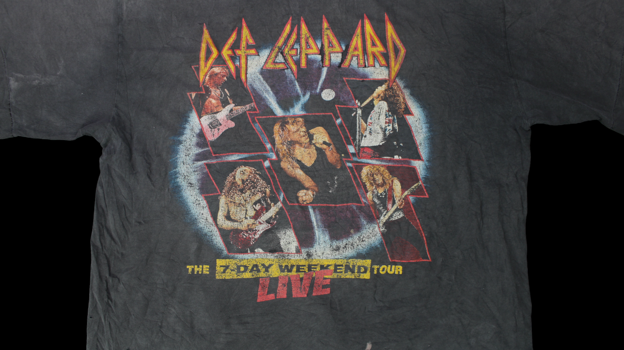 Def Leppard 7-Day Weekend tour shirt